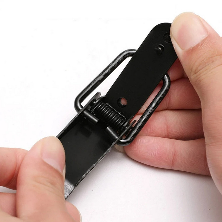 1 Pair Car Tailgate Quick Release Latch Push Button Trunks Bumper Lock Clip Kit