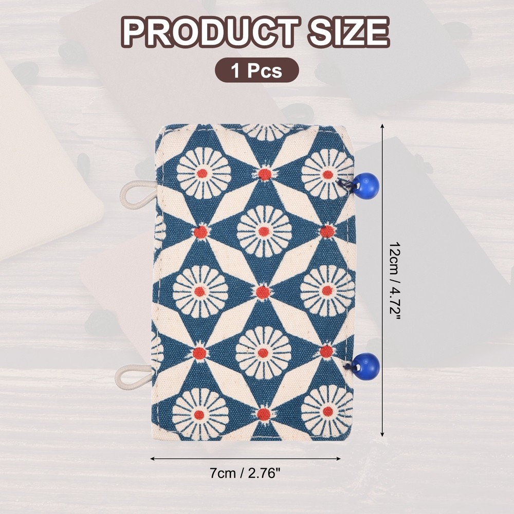 Teapot Handle Cover, Anti-Slip Kettle Handle Sleeve Flower Pattern, Blue