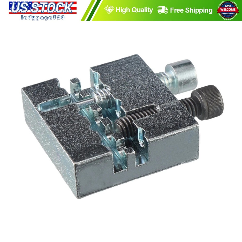 #35 Chain Breaker Tool Racing Chain Press Tool CNC Steel Constructure Silver