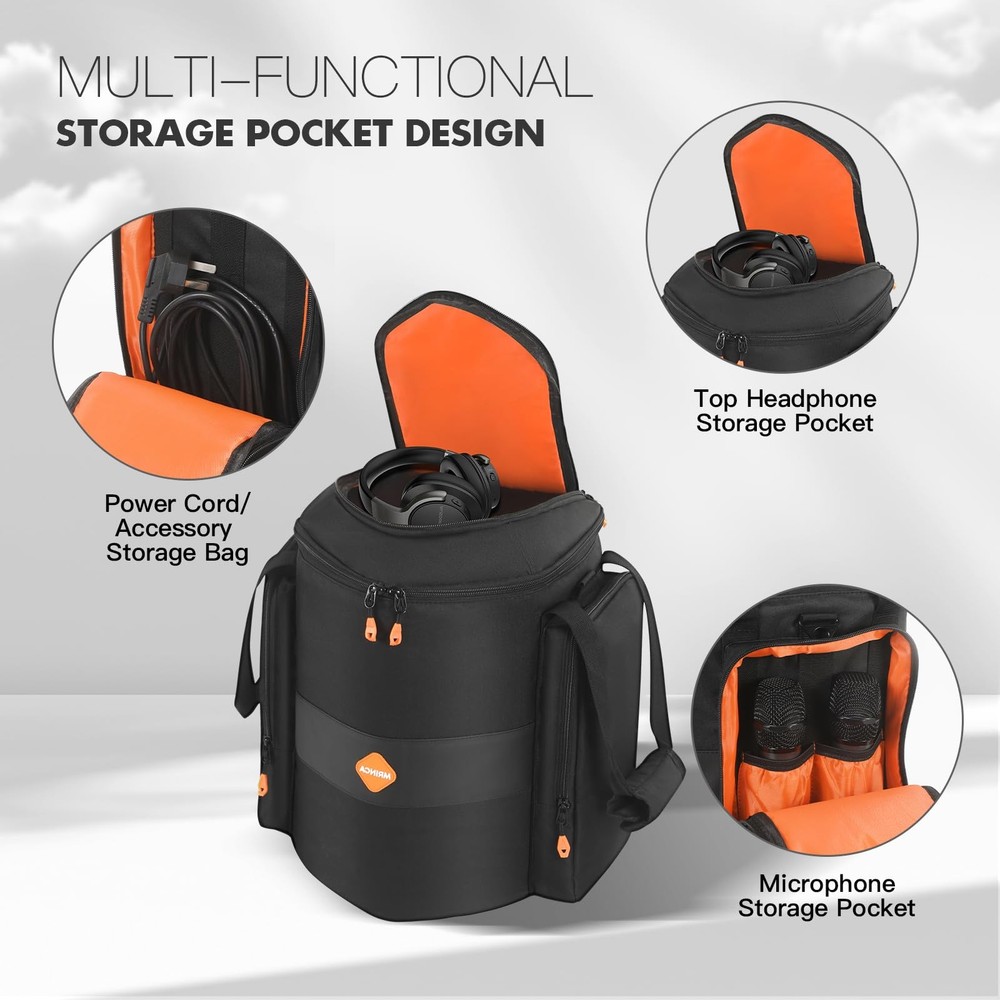 Carrying Case for Bose S1 Pro, Protective Bag with Shoulder Strap for PA System