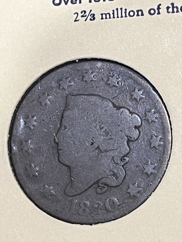 1820 Large Cent - Large Date