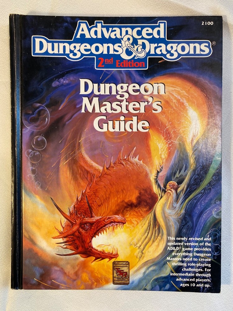 Advanced Dungeons & Dragons 2nd Edition Dungeon Master's Guide 2100