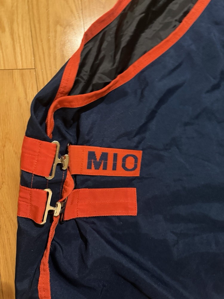 Mio Stable Sheet - Navy/Red- 84”