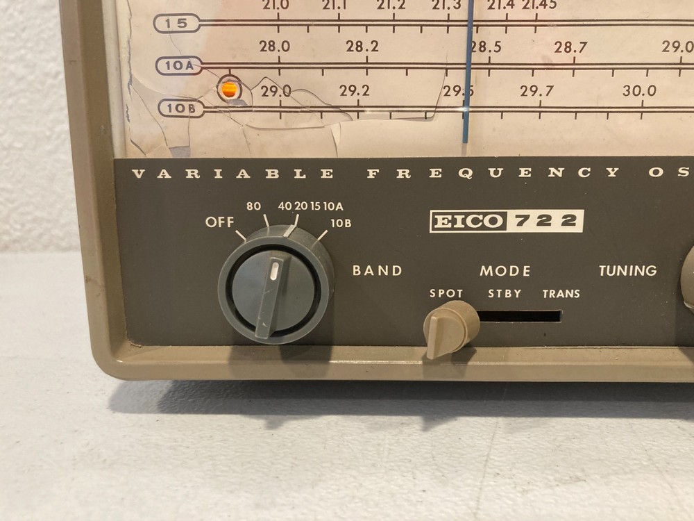 EICO Model 722 VFO Variable Frequency Oscillator