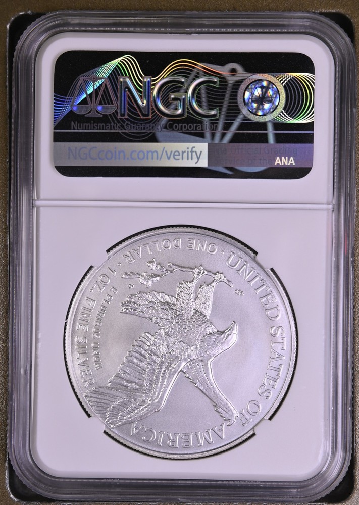 2022 Bullion Silver Eagles NGC MS-70