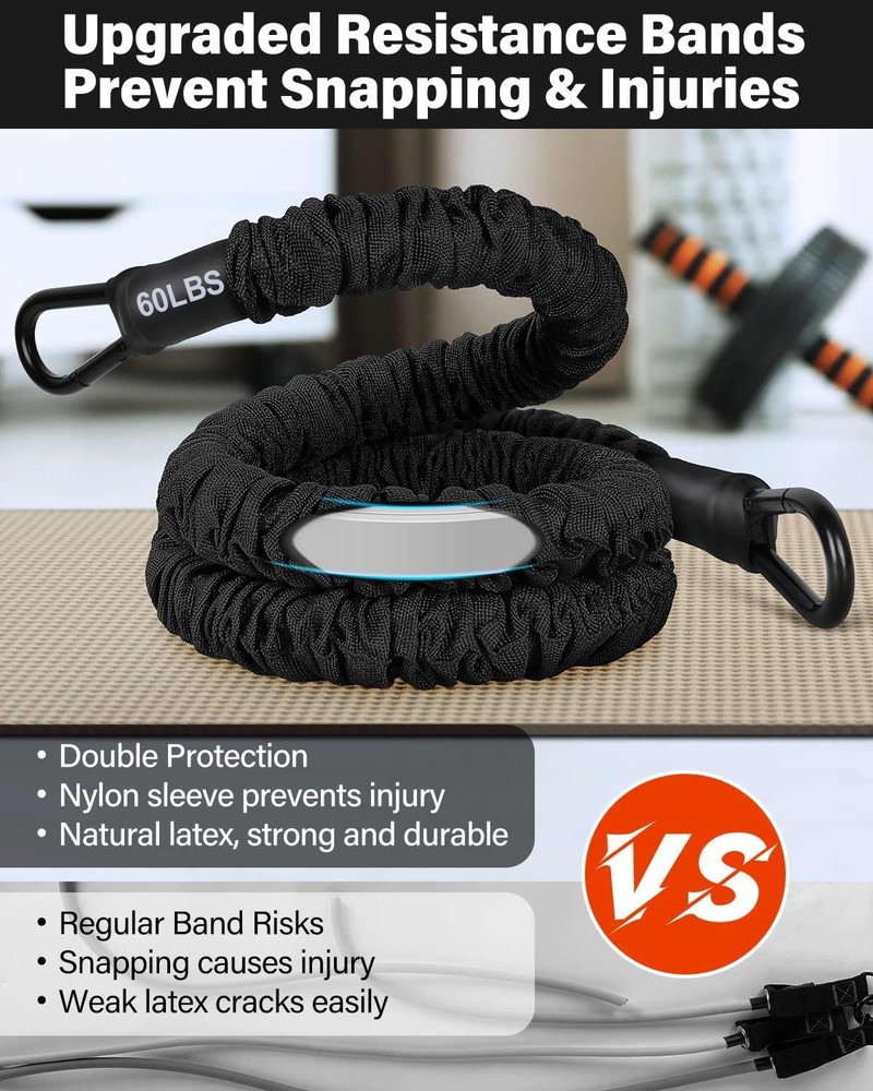 Resistance Bands, Exercise Bands, Resistance Bands for Working Out, Pull Up A...