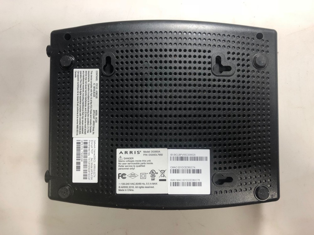 Arris DG950 Modem