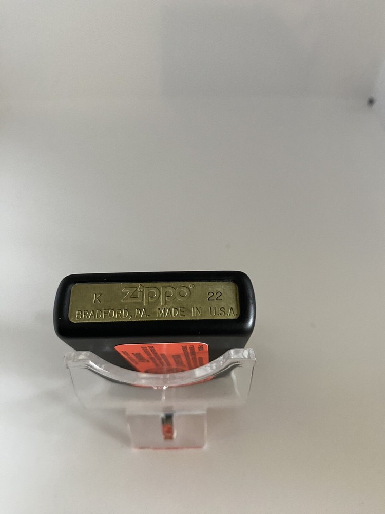 Zippo Float The Unknown On A Black Matte 2022 Lighter