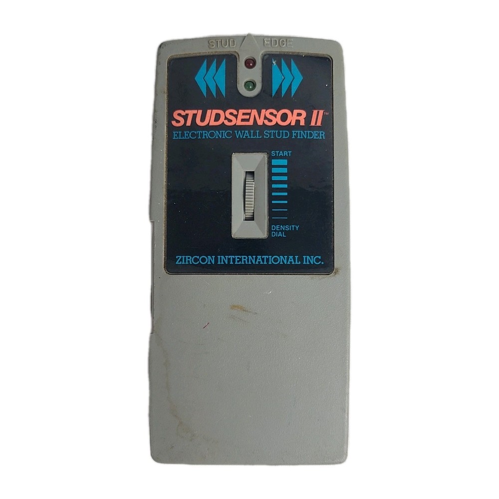 Vintage Zircon StudSensor 2 Electronic Wall Stud Finder Works II Working Tested