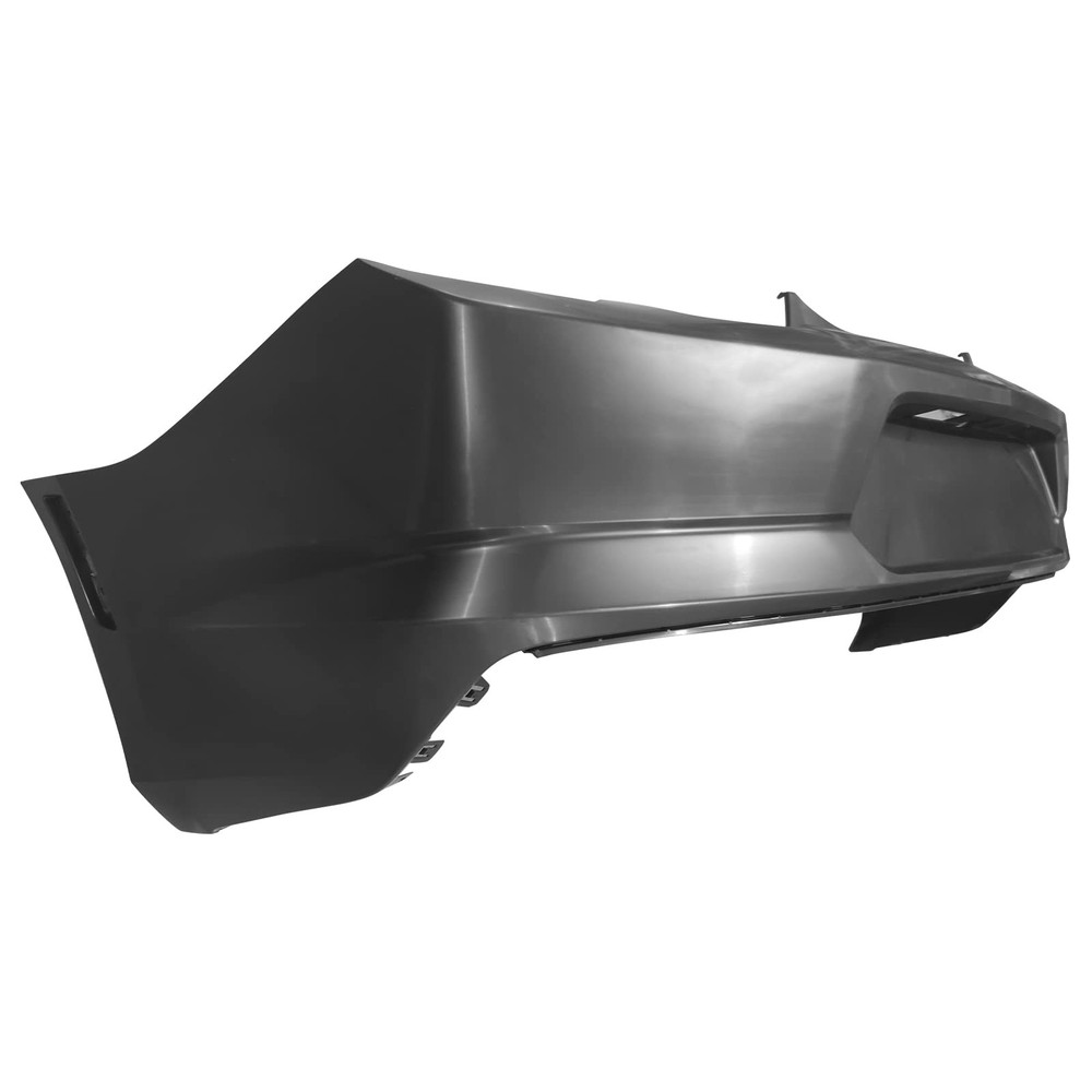 后保险杠盖扩散器适用于 2019 - 2024 年科迈罗 PP 工厂风格光泽黑色