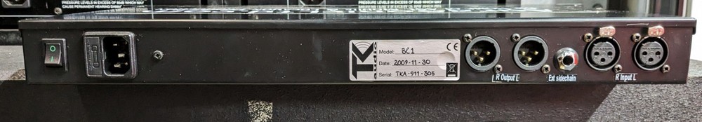 TK AUDIO BC1 Stereo Buss compressor