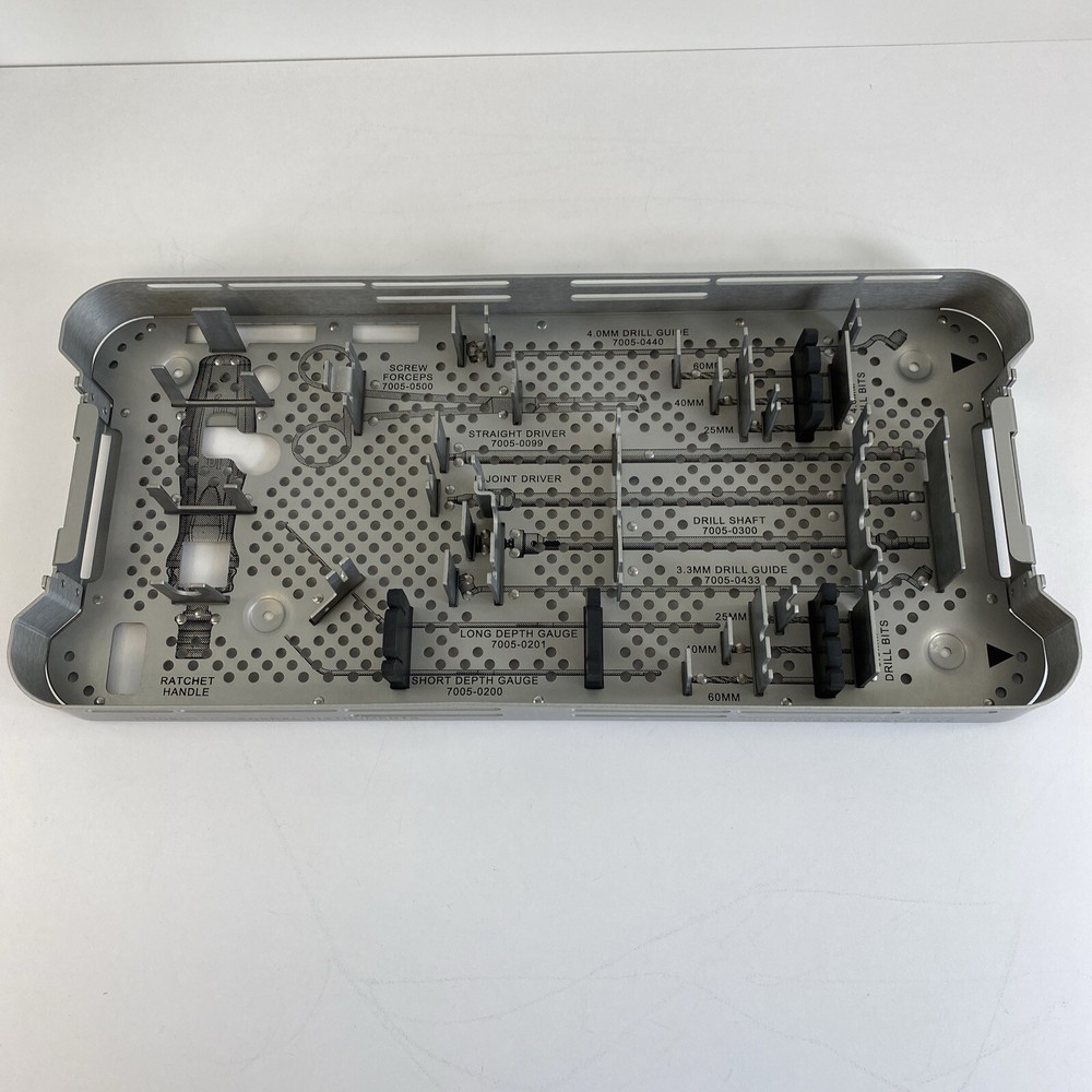 Stryker Trident 2 Central Instruments Sterilization Upper Tray Only 7000-0101 AD