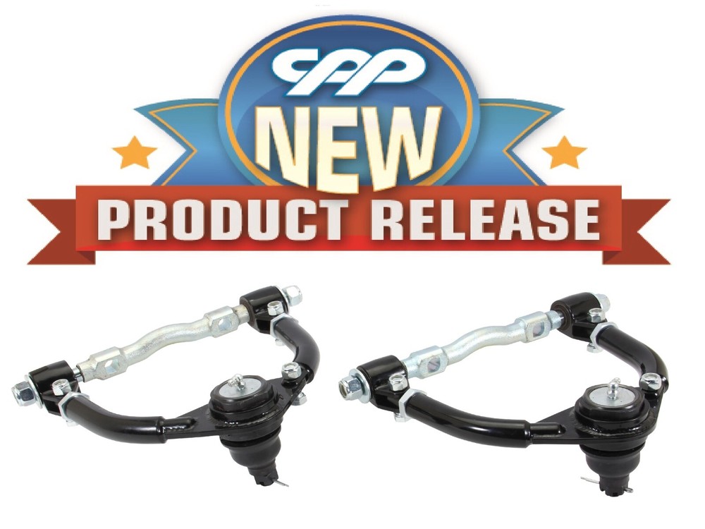 MUSTANG 2 FULLY ADJUSTABLE IFS UPPER TUBULAR CONTROL ARMS CPP MORE CAMBER/CASTER