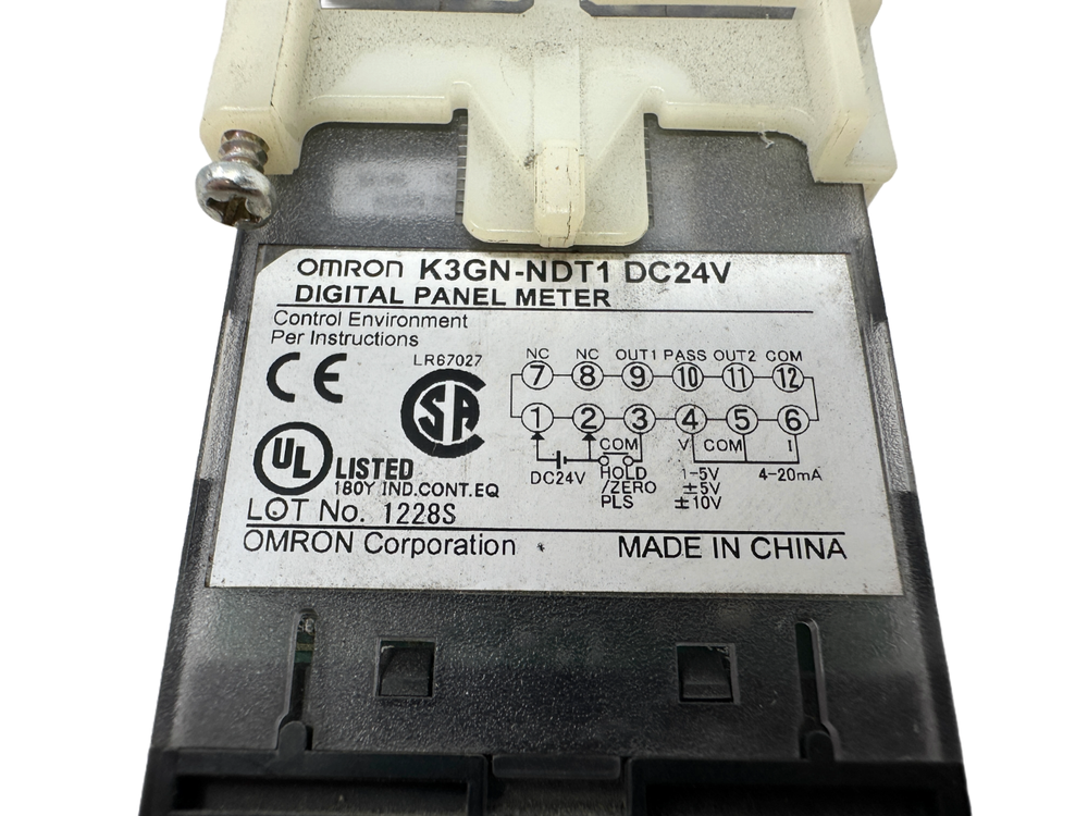 Omron K3GN-NDT1 DC24V Digital Panel Meter