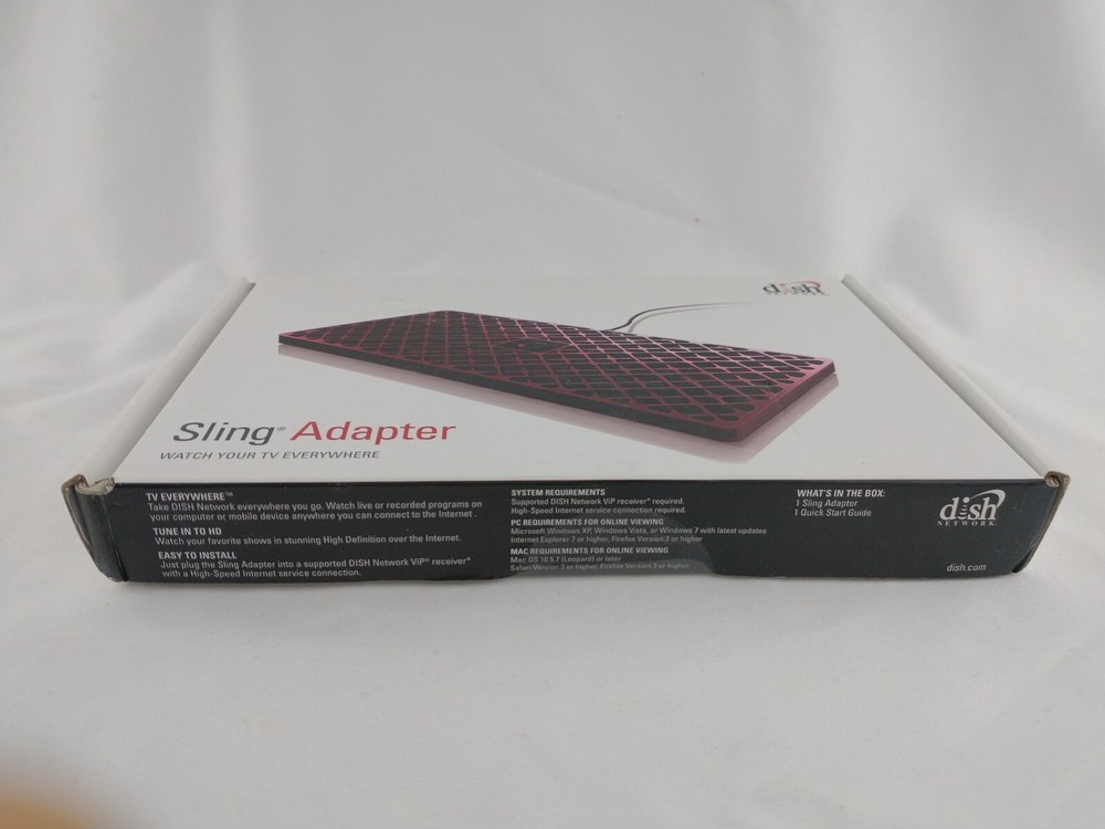 DISH Network Sling Adapter SB700-100 + Quick Start Guide Open Box Never Used 📺