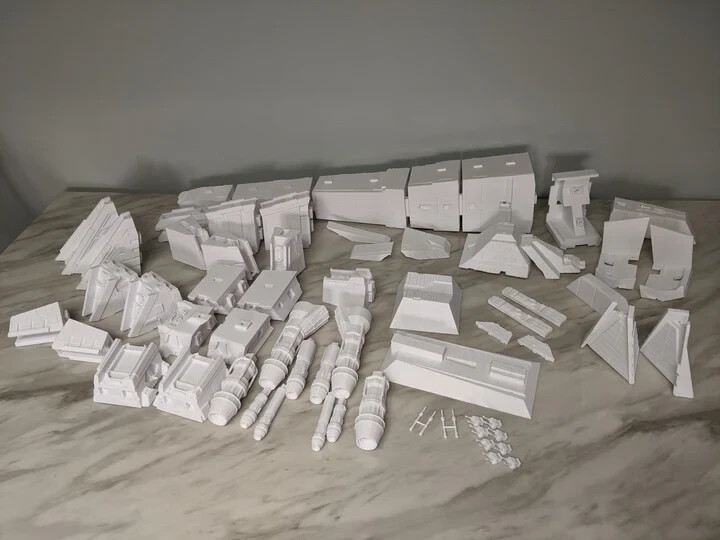 Venator Star Destroyer Ship - DIY 3d