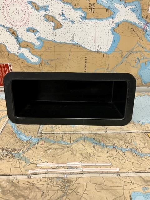 MSI #TB124 Blank 12" x 4" ABS Plastic Transition Box.