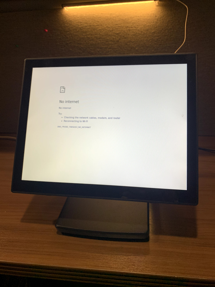 FEC POS XP-3685 15” Touch PC, used, tested