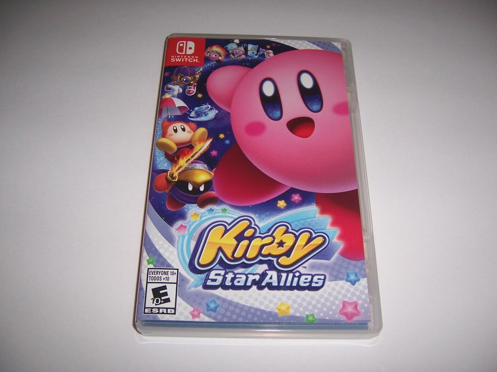 Replacement Case Kirby Star Allies Nintendo Switch Box Authentic