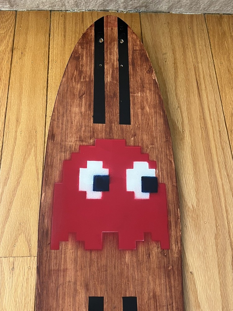 Skateboard Longboard Deck 40” Pac-Man