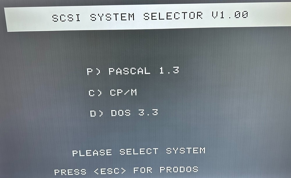 CIRTECH Apple II series SCSI Interface - NEW, works with 4 OS's - Updated!
