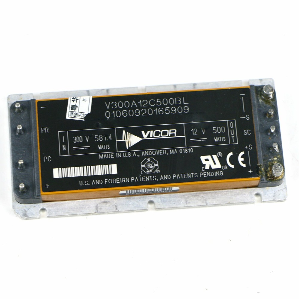 Used & Tested VICOR V300A12C500BL Power Supply Module