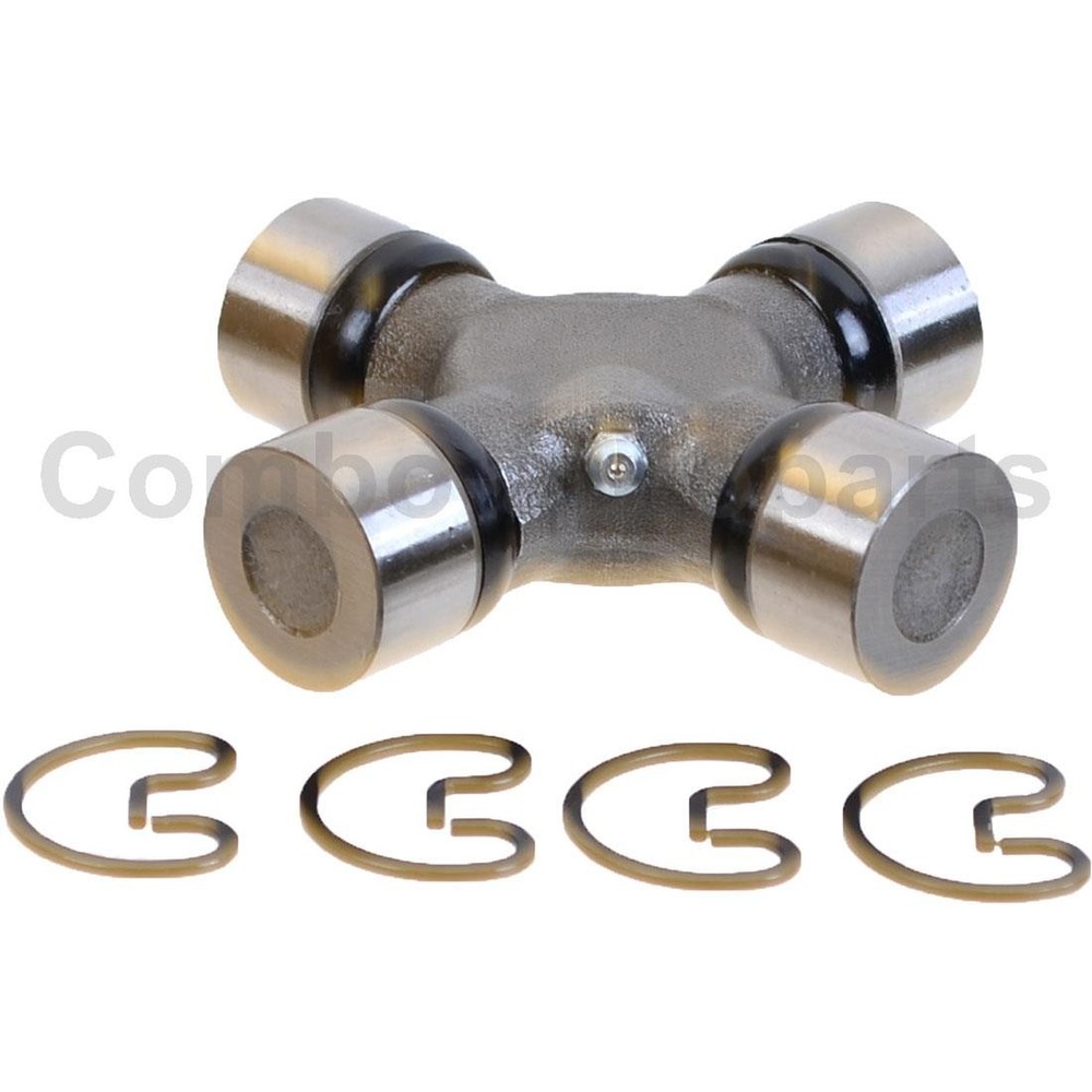 2pc Front Rear Universal Joint for Ford E-450 Econoline Super Duty 2002-2002