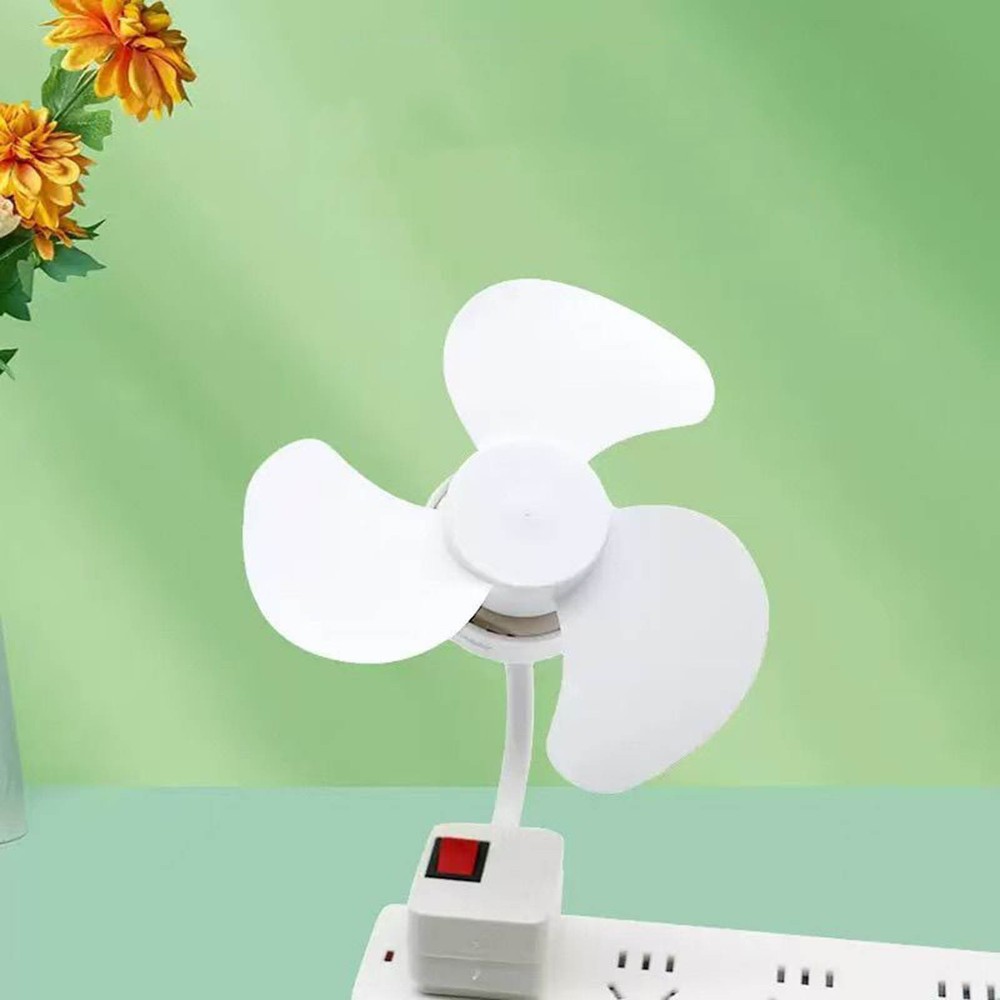 2026 Three In Socket Fan Dormitory Kitchen Silent Household Socket Fan