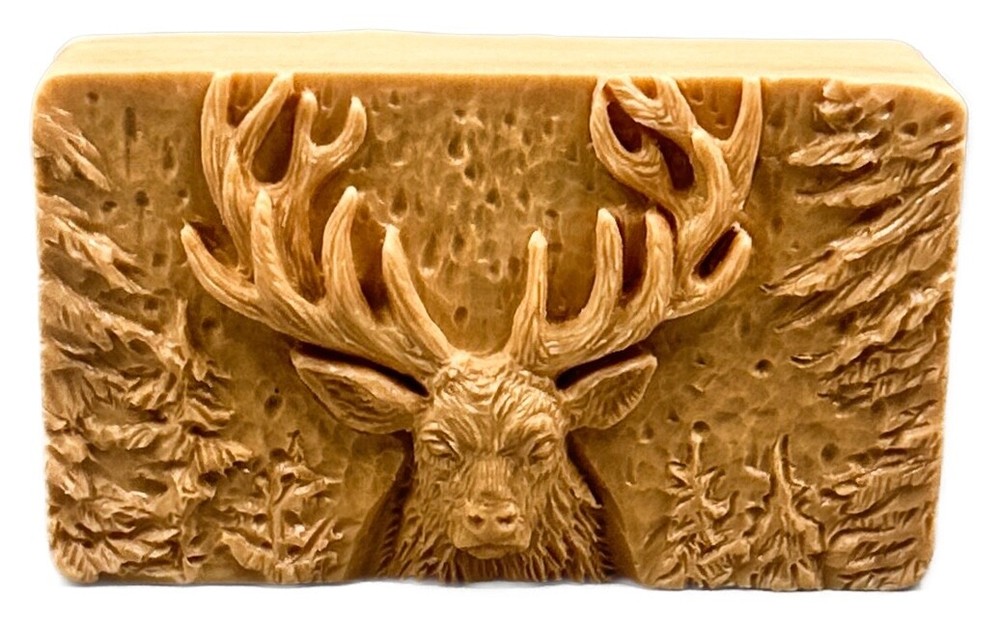 DEER SILICONE MOLD for soap making and other crafts