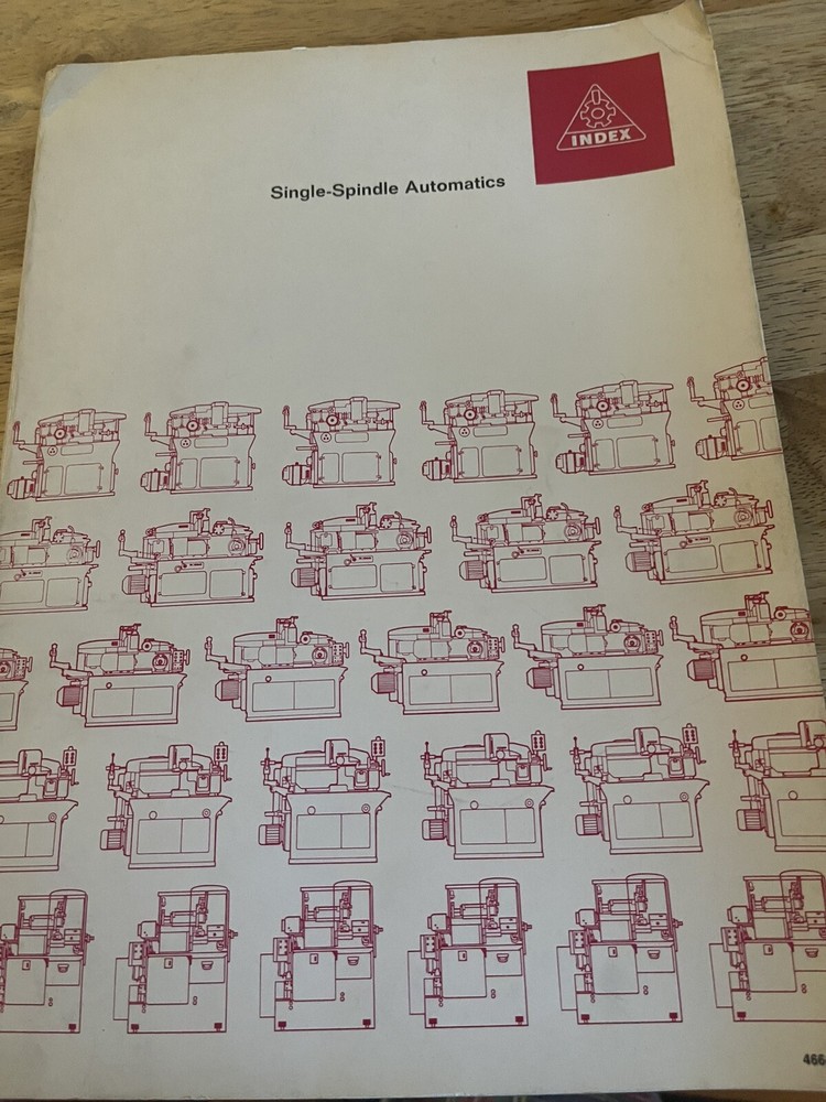 Index Single Spindle Automatics Sales Brochure
