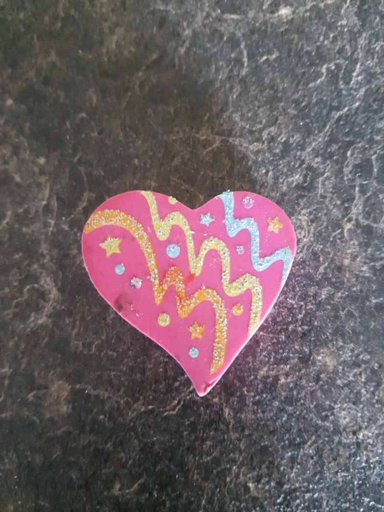 VTG Heart Collectible Eraser