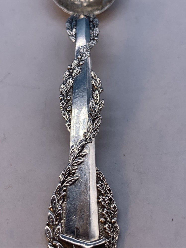 Antique Sterling Silver Washington Monument Souvenir Spoon