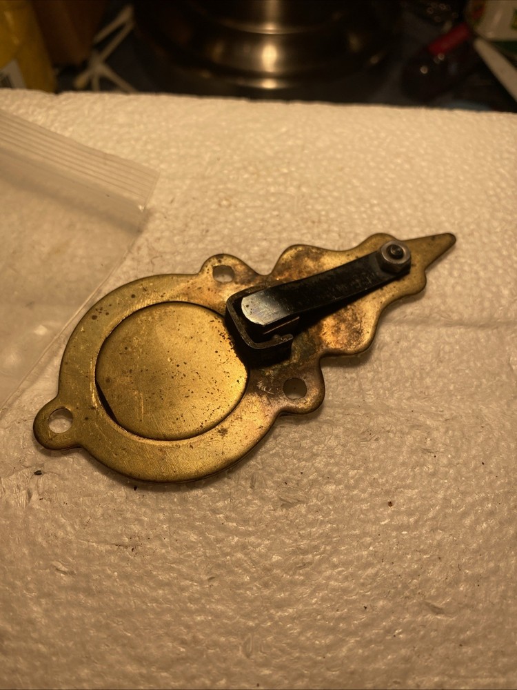 CVA Brass Patch Box W Screws Mountain Rifle Percussion Flintlock Muzzleloader