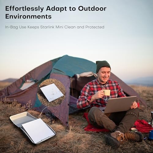 Starlink Mini Case, [Lightweight & Compact, in-Bag Usage Design], Durable