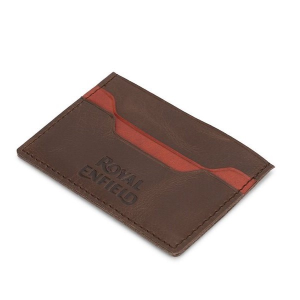 Royal Enfield Brown Card Holder