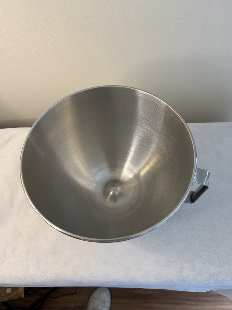 KitchenAid K45 Replacement 4.5 Quart Mixing Stainless Steel Bowl With Handle