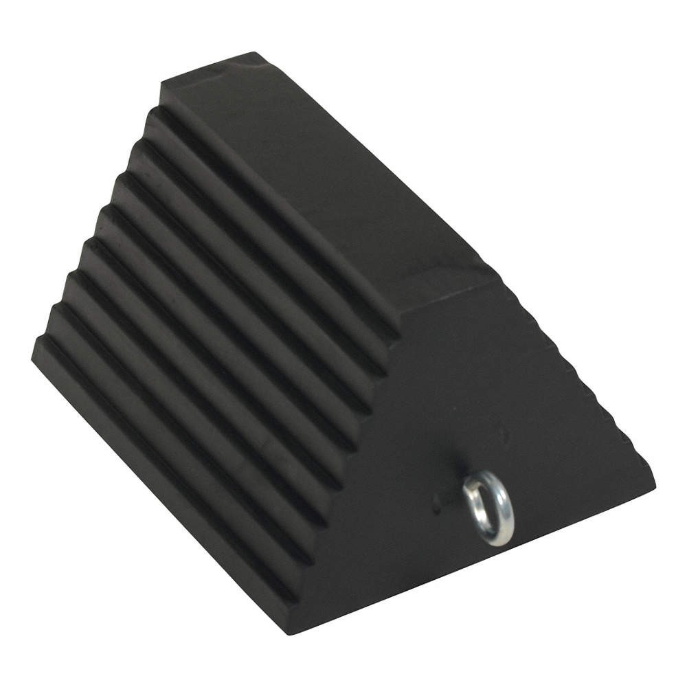 APPROVED VENDOR 2A092 Chock,Wheel,8 In D,Black 2A092