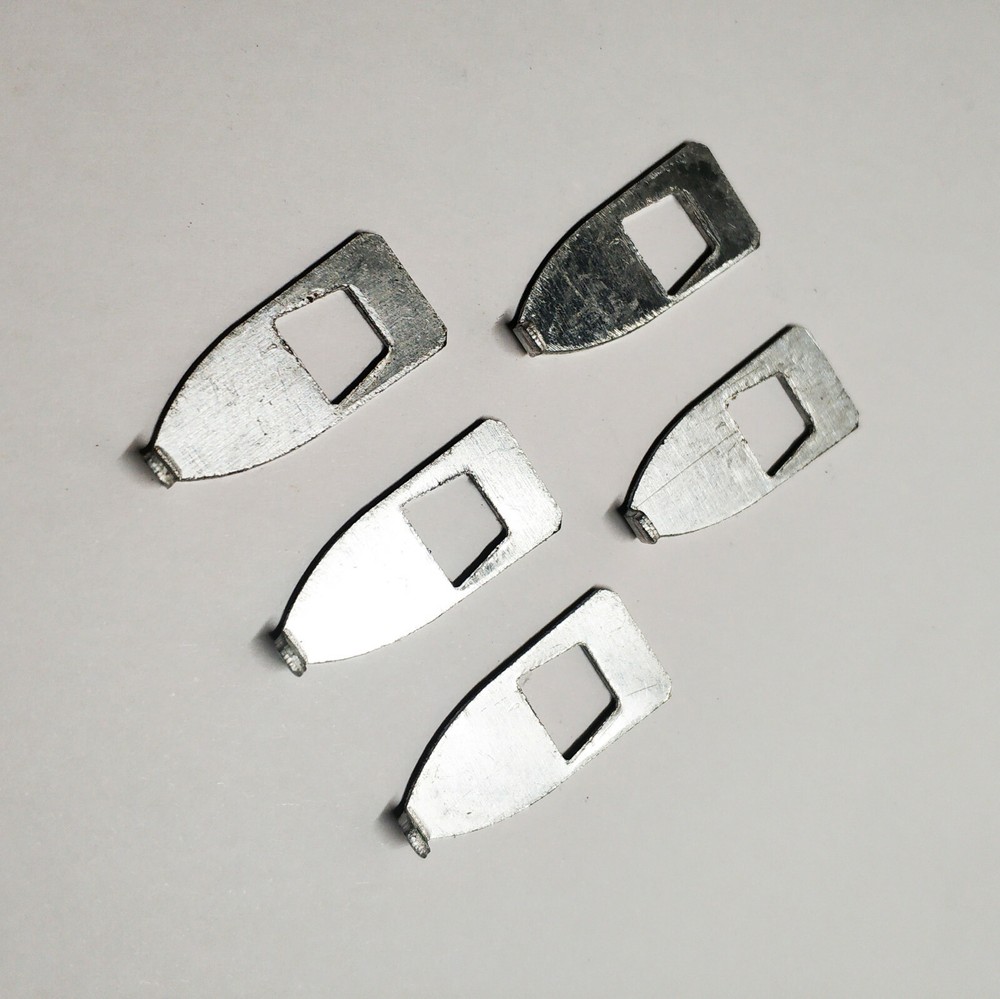 5x 4/4 Violin Aluminium Bow Tip Material Tip Tream Bow Making Restore Fix