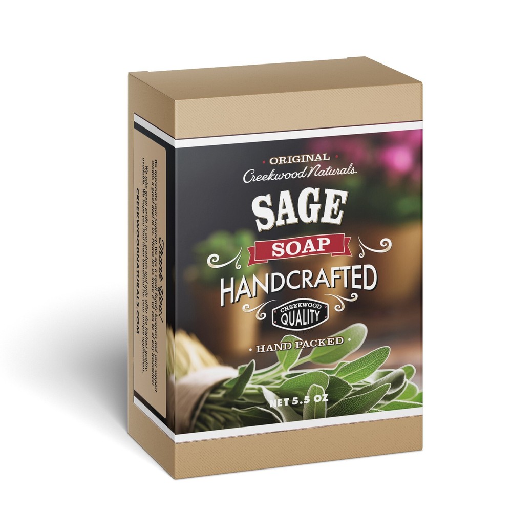 Sage Soap Bar - All Natural Perfume Free