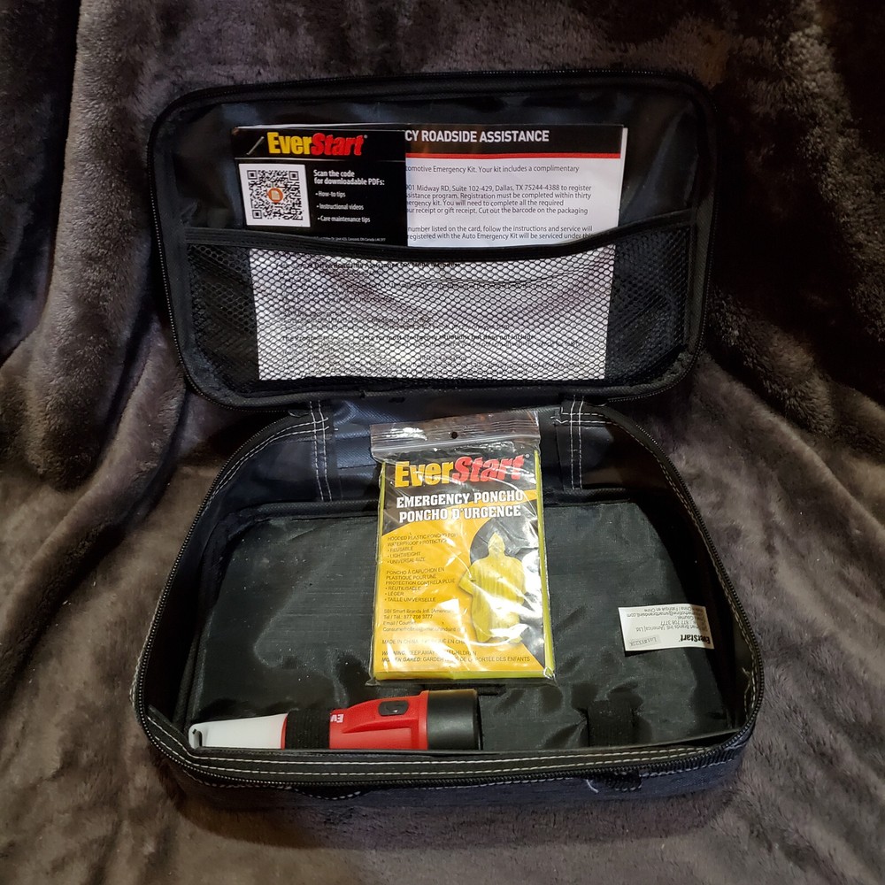 EverStart Roadside Safety Kit Case - Read description