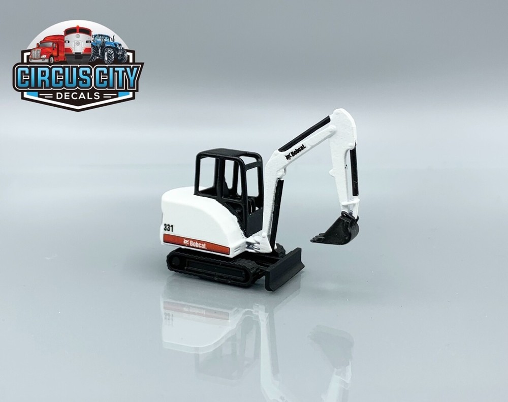 Mini Excavator Bobcat 331 S Scale Model Kit (QTY 2)