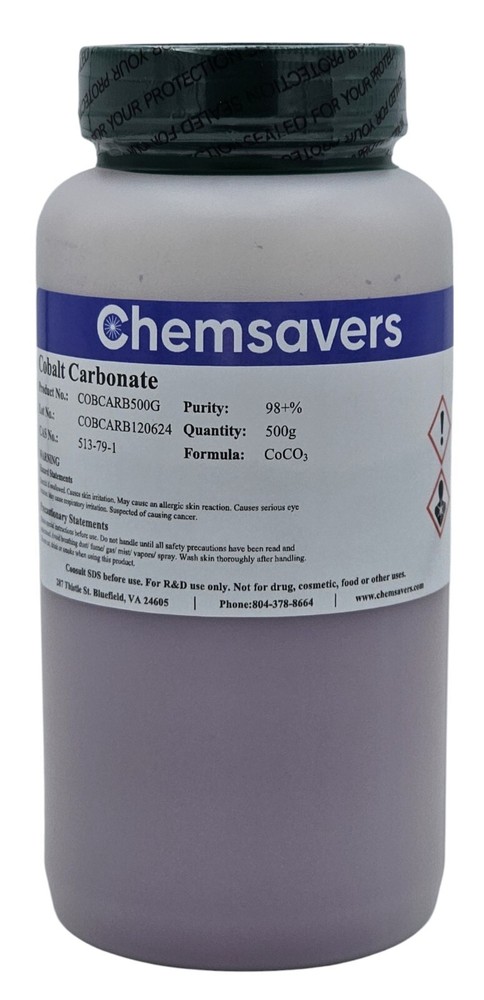 Cobalt Carbonate, 98+%, 500g