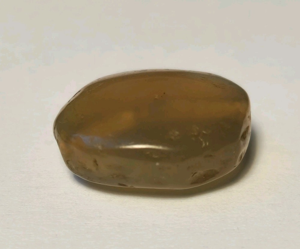 ANCIENT RARE CHALCEDONY AGATE TABULAR BEAD