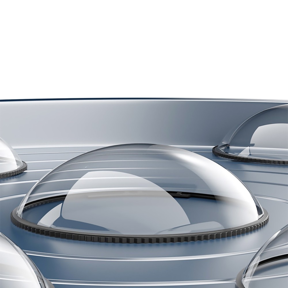 For insta360 X4 Optical Plastic Anti Cuts Panoramic Protective Lens Protector