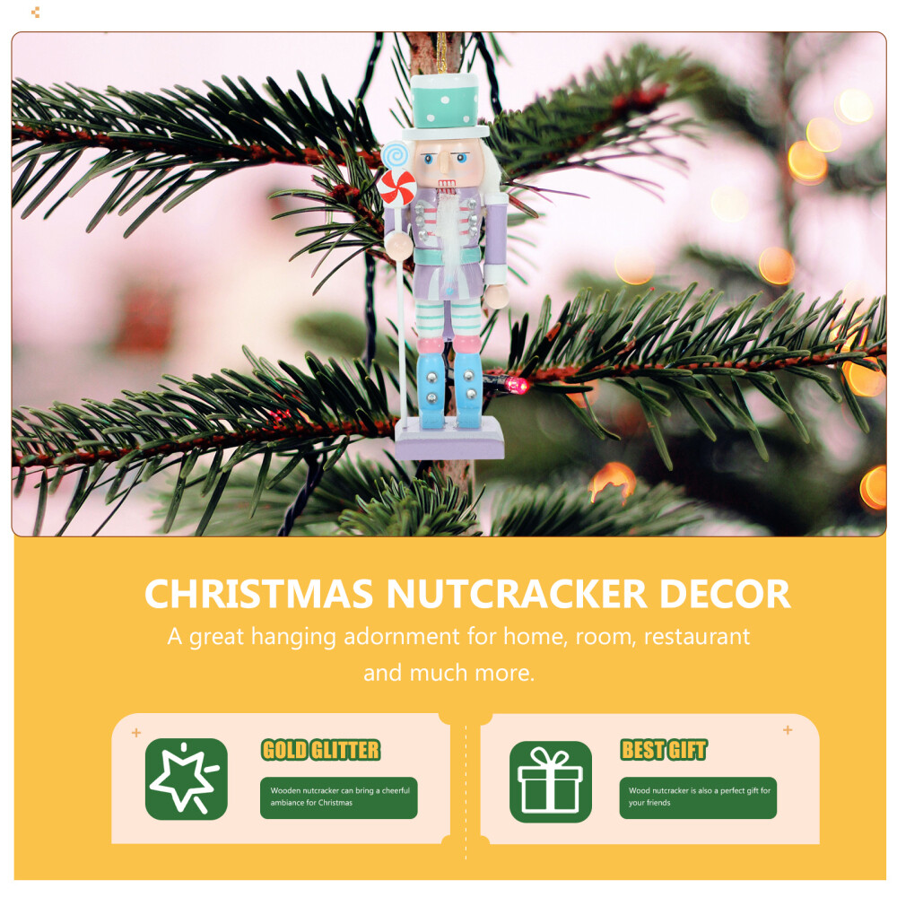 4pcs Christmas Nutcracker Decoration Nutcracker Ornament Xmas Decorations