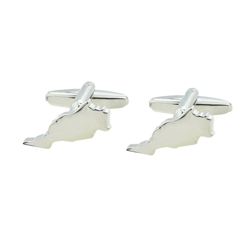 Morocco Outline Map Cufflinks Presented in a Box X2AJ894