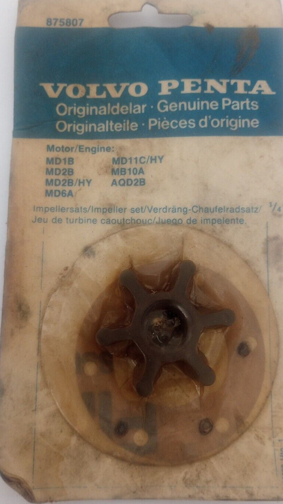 VOLVO PENTA MARINE IMPELLER KIT 3586494 875807
