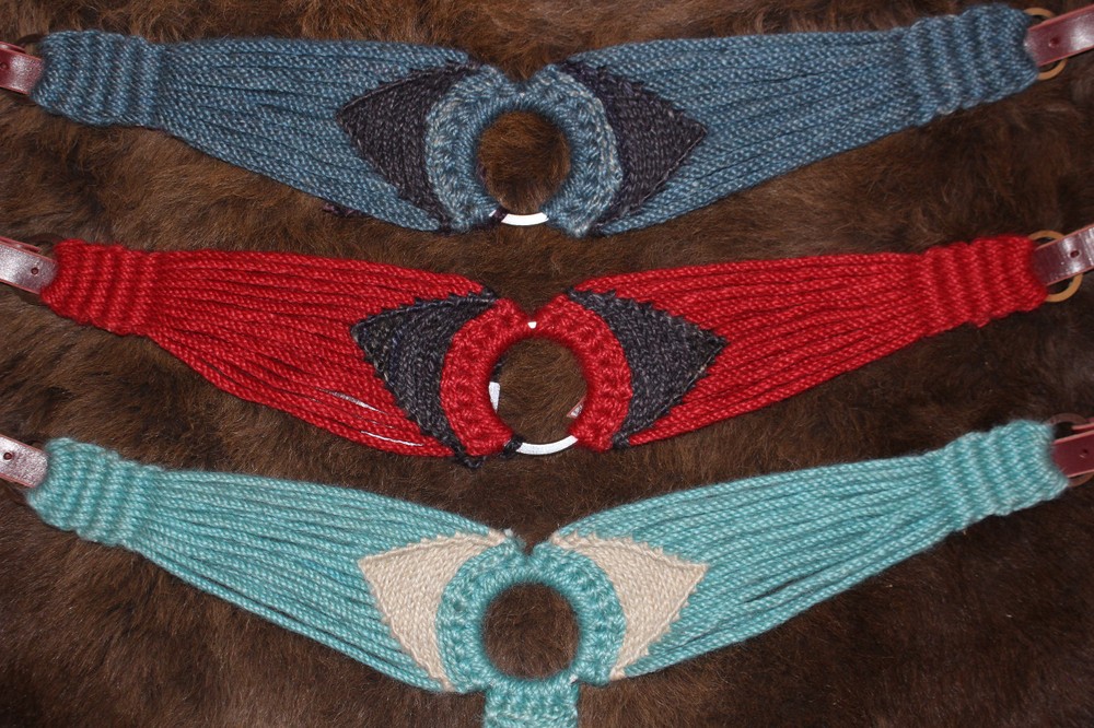 Breast Collar ~ Custom ~ Handmade, 100% Mohair