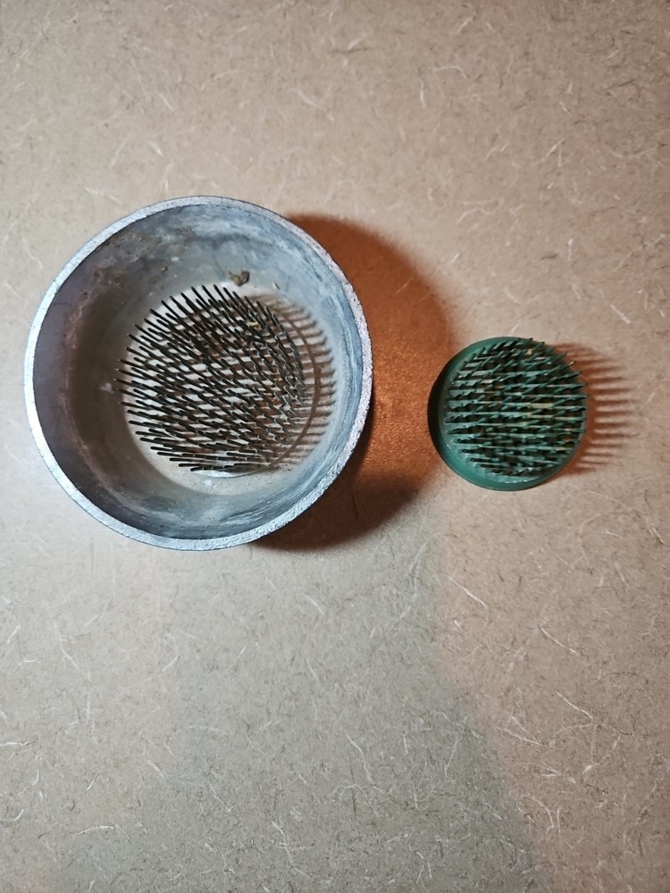 Vintage Metal Flower Frogs