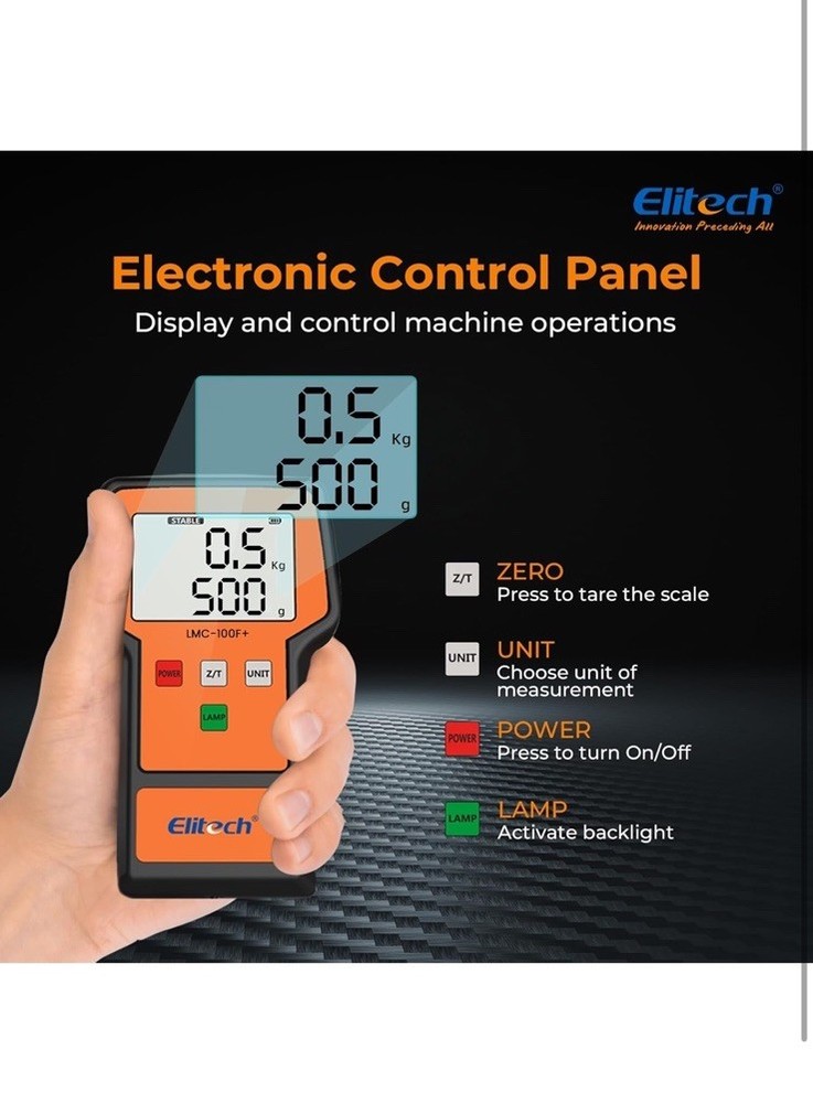 Elitech LMC-100F+ Refrigerant Charging Weight Scale 110Lbs